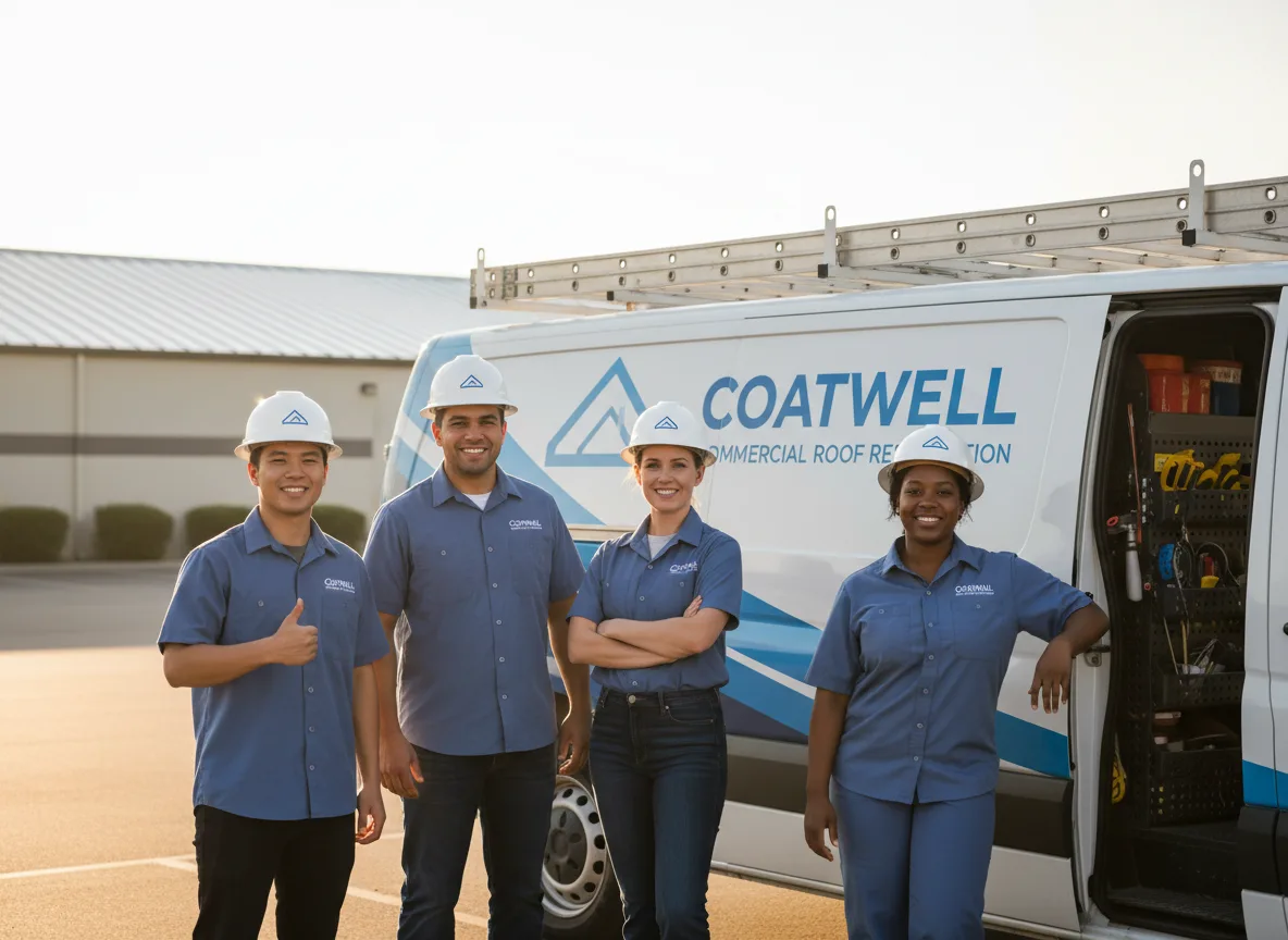 Commercial roof coating company in Osseo, WI